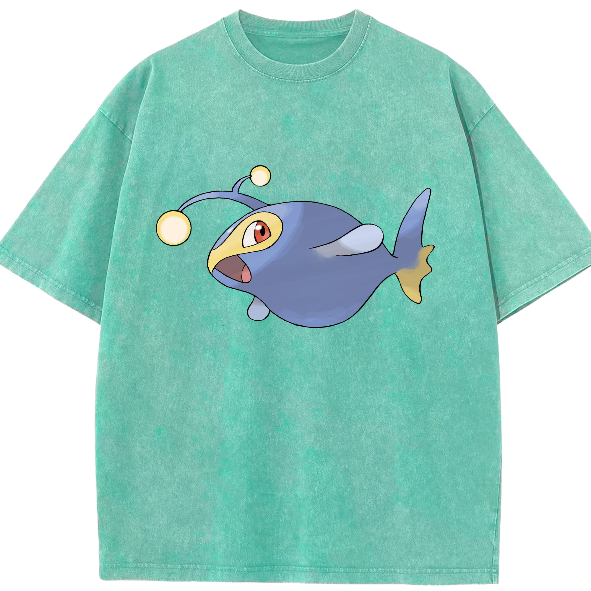 （画像用） ポケットモンスター Pokémon 綿100% ヴィンテージ風 半袖Tシャツ（フロントプリント）